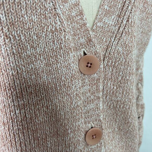 Jonathan Simkhai Olive Sweater Cardigan Ivory Dust Revolve Boho Casual Size S - Picture 3 of 10